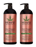 2 HEMPZ PURE HERBAL EXTRACTS SWEET PINEAPPLE & HONEY MELON HERBAL SHAMPOO 33.8oz