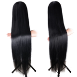 Bone straight high quality 40 inch human hair lace front wig