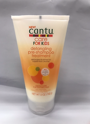 CANTU CARE FOR KIDS DETANGLING PRE-SHAMPOO TREATMENT PRIMES 4 EASY CLEANSE 5 oz