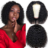 ALI GRACE 4x4 Lace Closure Wigs Straight Hair Virgin Human Hair Lace closure wigs for Black Women 150% Density Pre Plucked With Baby Hair Natural Color 18inch