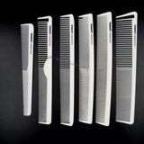 10 Piece Design Hair Carbon Comb For Barber, Hairstylist Hair Cutting Comb Antistatic Professional For Hair Salon