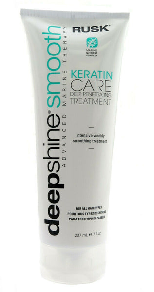 RUSK Deepshine Smooth Keratin Care Deep Penetrating Treatment 7 oz