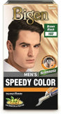 Bigen Men's Speedy Color Shade Brown Black 102, (40gm + 40gm) - No Ammonia