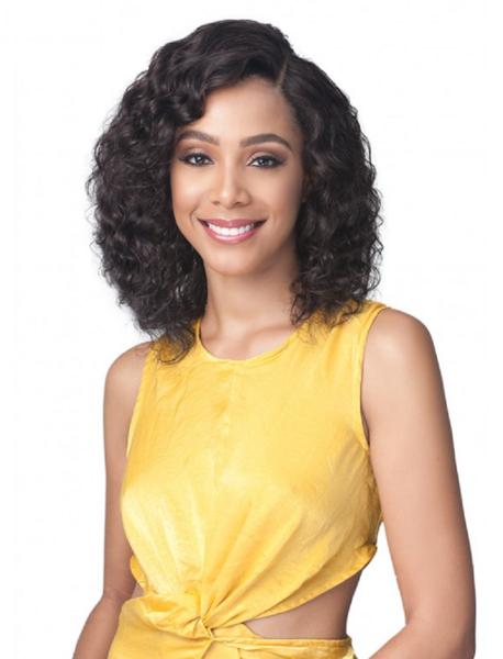 MIDWAY BOBBI BOSS UNPROCESSED BUNDLE HAIR WIG BNGLWNC16 NATURAL CURL 16"