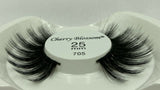 CHERRY BLOSSOM 3D FAUX MINK EYELASHES 25mm GLAMOUR & VOLUMINOUS  #72705