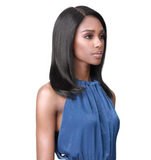 BOBBI BOSS UNPROCESSED HUMAN HAIR 360 LACE WIG MHLF417 DEJAH 4.5" LACE PART