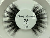 CHERRY BLOSSOM 3D FAUX MINK EYELASHES 25mm GLAMOUR & VOLUMINOUS  #72705