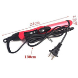 2 In 1 Ceramic Curler & Straightener Hot Hair Iron Curling