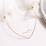 Women Fashion Headbands Crystal Diamonds Hairpin Clip Sweet Back Holder Hair Hoop