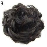 Creative Natural Women Wavy Curly Bun Synthetic Bun Hair Extension Chignon Hairpieces