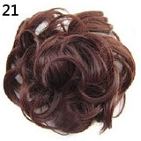 Creative Natural Women Wavy Curly Bun Synthetic Bun Hair Extension Chignon Hairpieces