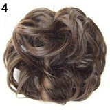 Creative Natural Women Wavy Curly Bun Synthetic Bun Hair Extension Chignon Hairpieces