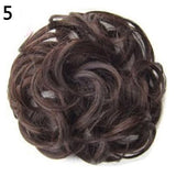 Creative Natural Women Wavy Curly Bun Synthetic Bun Hair Extension Chignon Hairpieces