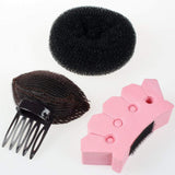 AIMEI Women Hair Accesories DIY Hair Styling Tools Set Magic Sponge Braider Hair Clip Hairpins Korean Dish Made Curler Tools