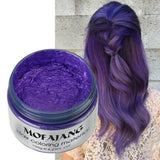 New Hair Color Wax Harajuku Style Styling Dye Molding Paste One-time Non-toxic DIY Temporary Hair Dye Wax