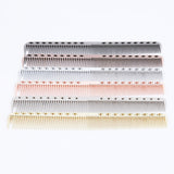 Hair Combs Stainless Steel Professional Salon Hair Hairdressing Anti-static Barbers Comb Hair Care