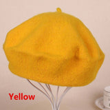 Fashion Warm Autumn French Winter Wool Beanie Beret Hat Cap for Women 10 Colors