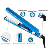 Hair Styling Kit,Flat Iron + Spiral Curling Iron + Hair Comb,3pcs