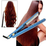 Hair Styling Kit,Flat Iron + Spiral Curling Iron + Hair Comb,3pcs