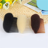 New Fashion Hair Styling Clip Increase Stickers Hair Comb Sponge Fluffy Hair Pad Bun Maker Braid Tool Hair Accessories