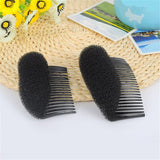 New Fashion Hair Styling Clip Increase Stickers Hair Comb Sponge Fluffy Hair Pad Bun Maker Braid Tool Hair Accessories