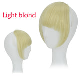 Hot New In Front Hair Bangs Pretty Girls Hair Extension Bangs Straight Wig Piece Clip on   Hair Extension