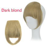 Hot New In Front Hair Bangs Pretty Girls Hair Extension Bangs Straight Wig Piece Clip on   Hair Extension