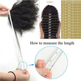 12-18Long Afro Kinky Curly Clip in Human Hair Extensions Natural Black Full Head Brazilian Remy Hair Clip ins