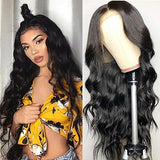 Foruiya Lace Front Wigs Human Hair Pre Plucked with Baby Hair 150% Density Brazilian Body Wave Human Hair Wig for Black Women 13X6 Lace Wigs