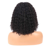 Malaysian Jerry Curly Short Bob Lace Front Human Hair Wig Pre Plucked For Black Women Glueless 13x4 Curly Wave Frontal Wig Remy