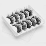 5 Pairs/set Magnetic Eyelashs set Magnet Liquid Eyeliner& Magnetic Lashes & Tweezer Set Waterproof Long Lasting Eyelash Extension