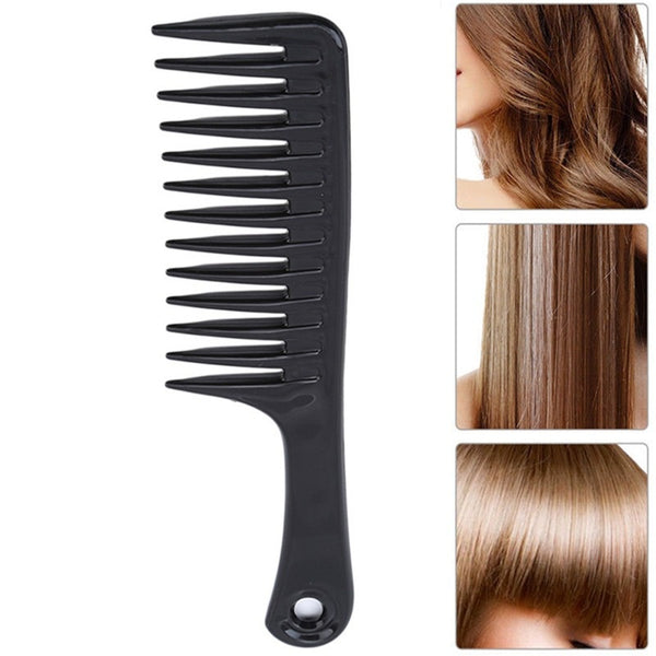 Large Tooth Comb Home Hairdressing Tool Curl Comb Wide Tooth Comb