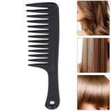 Large Tooth Comb Home Hairdressing Tool Curl Comb Wide Tooth Comb