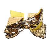 Girl Woman Hair Clips Double-sided Reversible Sequin Bow Hair Accessory