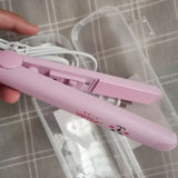 Cordless Auto Hair Curler, Automatic Curling Iron with Temperature, Timer, USB Rechargeable and Portable LCD Display