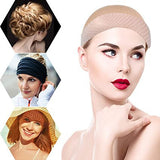 Non Slip Natural Silicone Grip Headband For Wig Nylon Wig Caps For Women Unisex Wig Bands Sports Yoga Lace Front Wig