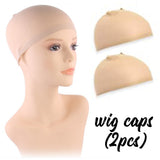 Non Slip Natural Silicone Grip Headband For Wig Nylon Wig Caps For Women Unisex Wig Bands Sports Yoga Lace Front Wig