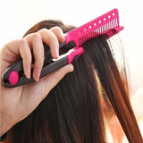 Electric Heating Comb, Hot Comb Hair Straightener, Portable Travel Anti-Scald Beard Straightener Press Comb, Ceramic Comb