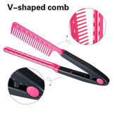 Electric Heating Comb, Hot Comb Hair Straightener, Portable Travel Anti-Scald Beard Straightener Press Comb, Ceramic Comb