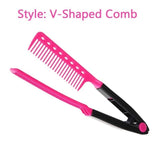 Electric Heating Comb, Hot Comb Hair Straightener, Portable Travel Anti-Scald Beard Straightener Press Comb, Ceramic Comb