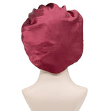 1pc Adjust Solid Satin Bonnet Hair Styling Cap Long Hair Care Women Night Sleep Hat Silk Head Wrap Shower Cap Hair Styling Tools