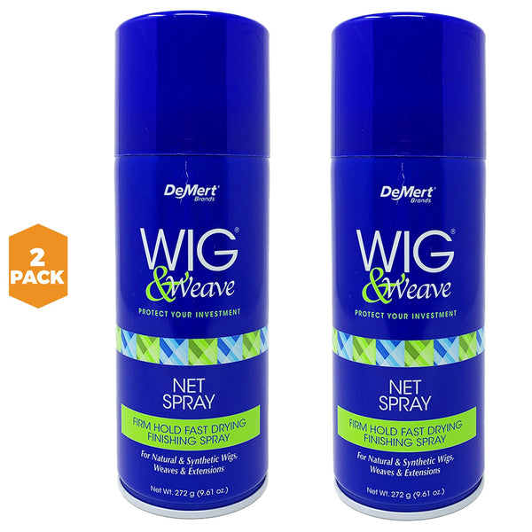 Demert Wig Net Spray Firm Hold Styling Spray 9.76 oz Pack 2