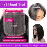 Short Bob Wig Human Hair Lace Front Wigs for Black Women 4x1 T Part Closure 100% Human Hair Wigs 12 Inch