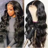 UNICE Honey Blonde Highlight 13x4 Body Wave Lace Front Wigs Human Hair for Black Women ,10A Brazilian Wigs Human Hair Lace Front Wig Pre Plucked with Baby Hair Colored Wig TL412 150% Density 16Inch