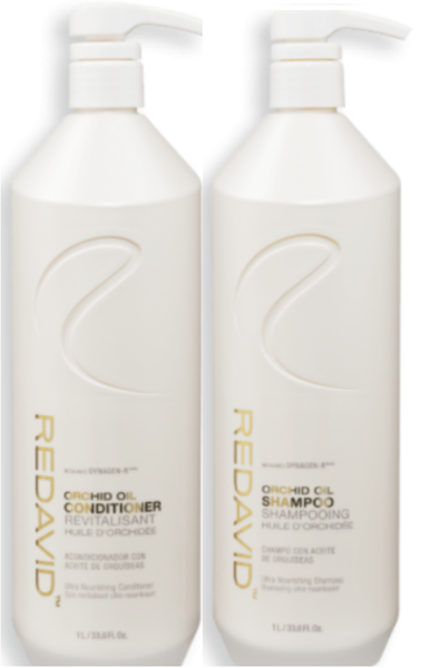 Redavid Orchid Oil Shampoo & Conditioner Liter Duo