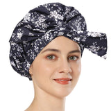 Waterproof Shower Cap Turban,Extra Large,Reusable, For Women,Long Hair