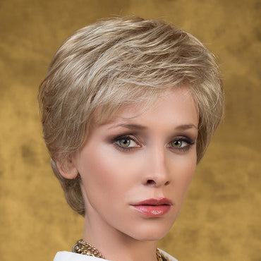 The ear to ear extended lace front offers styling versatility and a seamless, natural appearance.
