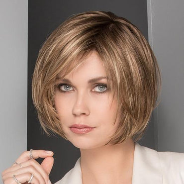 The Hair Society Luxury Collection by Ellen Wille is 100% hand-tied, monofilament, with a beautiful lace front.
