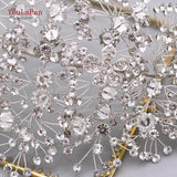 TOPQUEEN HP240 Luxury crystal bridal hair accessories wedding headpieces rhinestone wedding tiara headbands women crowns Pageant