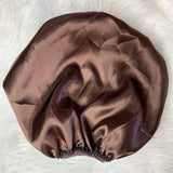 Brown Satin lined wig cap - Lace Front        Buy together, get free shipping